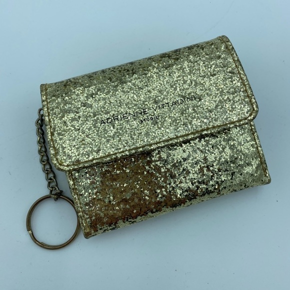 Adrienne Vittadini Gold Wallet / Coin Purse - Picture 3 of 9